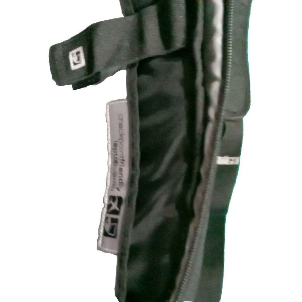 OGIO Messenger Laptop Shoulder Travel Bag Black Nylon Zippered Check Point - Picture 4 of 7